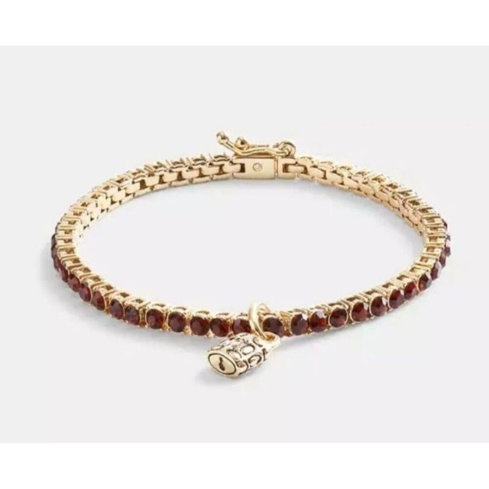 Coach tennis bracelet